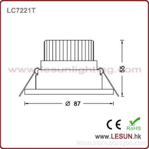 high quality 3w 220lm warm white home led ceiling lights LC7221T